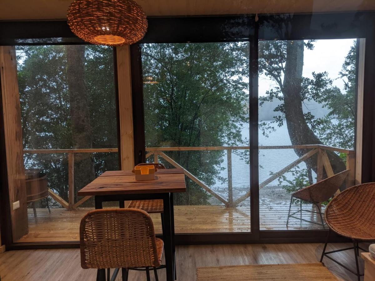 הוילה Outscape L Refugios Puerto Fuy, Huilo Huilo מראה חיצוני תמונה